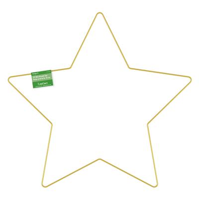 Wire Star 18" Gold