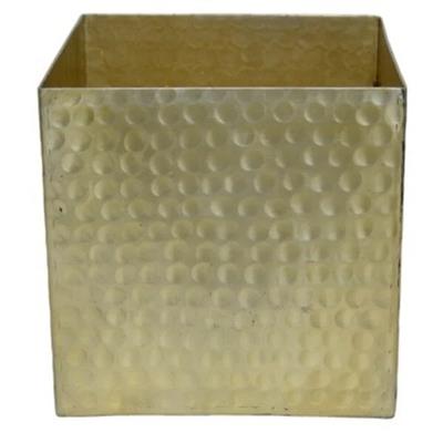 Alum. Cube 5" Gold
