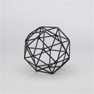 Geodesic Ball 6" Black