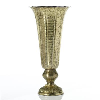 Lita Vase 6.5"x 14" Gold
