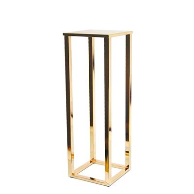 Metal Stand 8"x 24" Gold