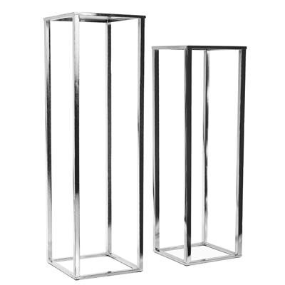 Metal Stand 10"x 32" Silver