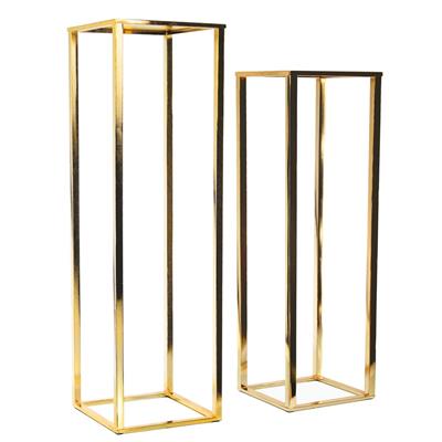 Metal Stand 12"x 40" Gold