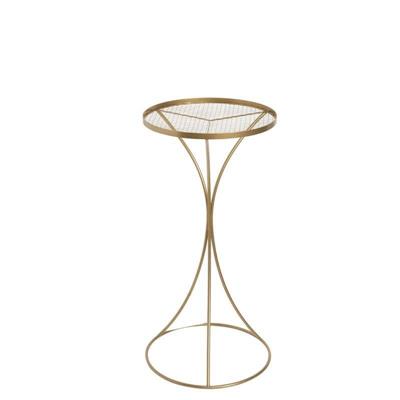 Hourglass Stand 22"x 45" Gold