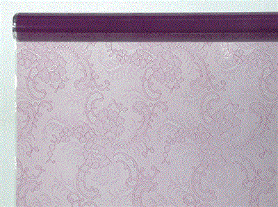 Lace Wrap 20"x100' Pink