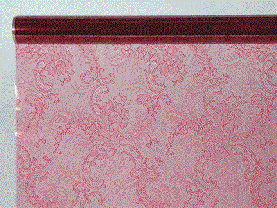 Lace Wrap 24"x100' Red
