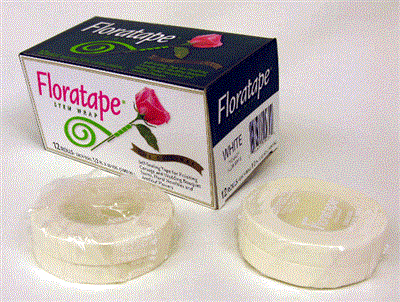 Floratape 1/2"x30y @12 White