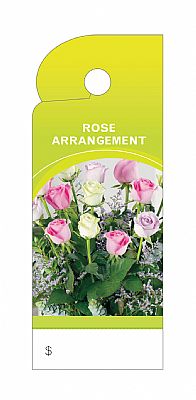 Trim Tag Rose Arrangement @100