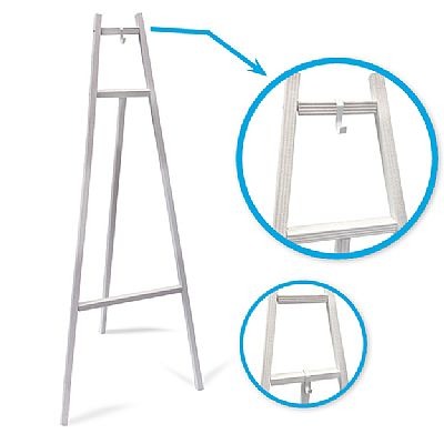 MPS Wooden Easel 5' White