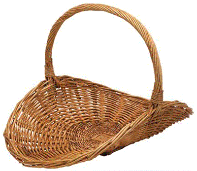 Fireside Basket 21" Natural