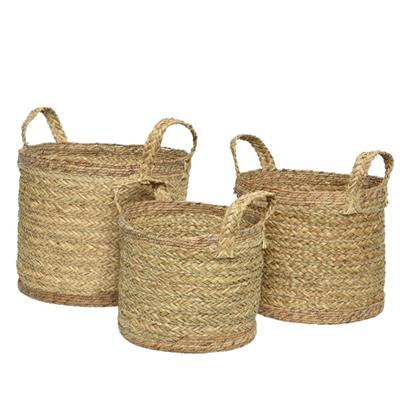 Sea Grass Basket Lge. Natural