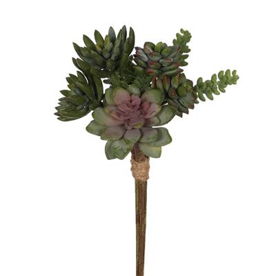 Succulent Bouquet 9.5" Green