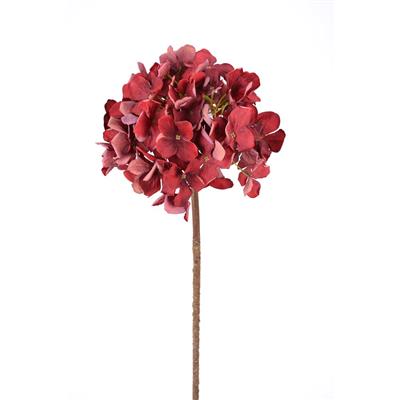 Hydrangea Stem 24" Cranberry