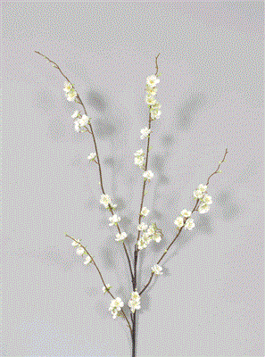 Apple Blossom Branch 52" Green