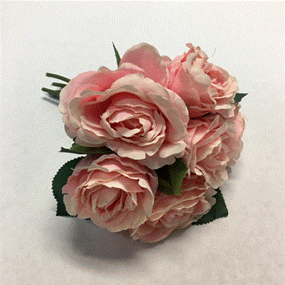 Rose Bouquet 11" Pink