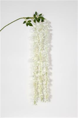 Hanging Blossom Spray 65" White