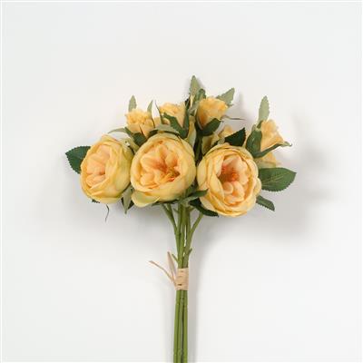 Garden Rose Bundle 14.5" Yellow