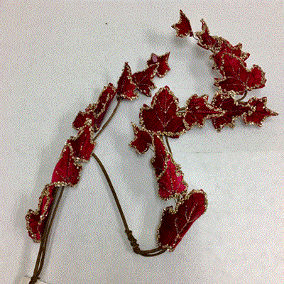 Velvet Leaf Garland 110 cm