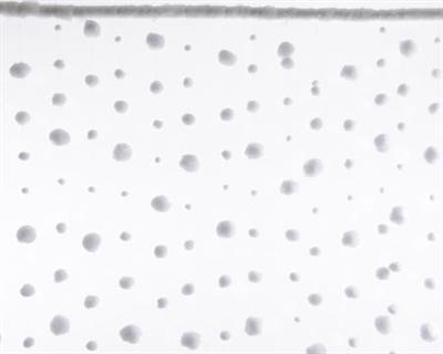 Snowball Curtain w/Drops 35.5"x 79" White
