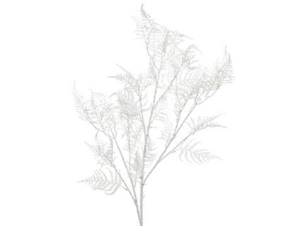 Glit. Asparagus Branch 42" White