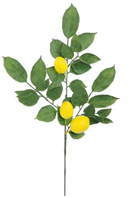 Fruiting Lemon Spray 20" Yellow