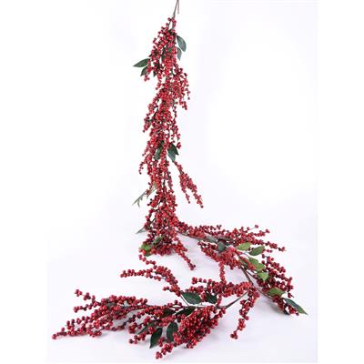 Berry LVS Garland 6' Red