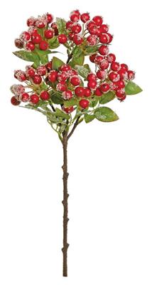 Snowy Winter Berry Pick 23" Red