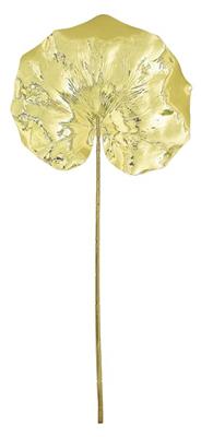 Metallic Lotus Leaf 28" Gold