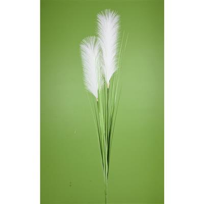 Reed Grass Spray 52" White