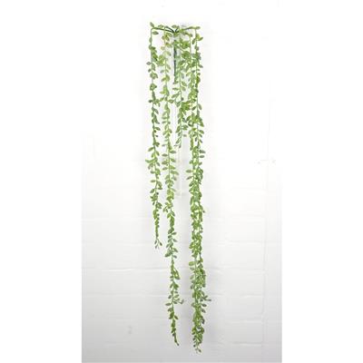 Hanging String of Pearls 35" Green