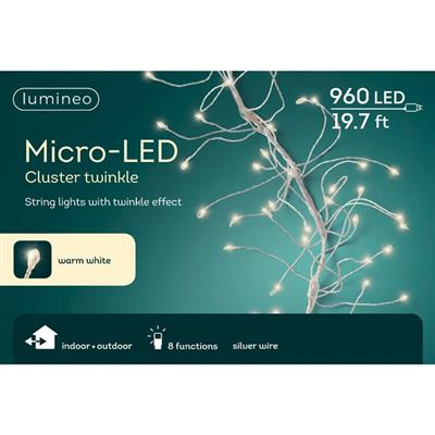 MicroLED Cluster 960L White/Warm