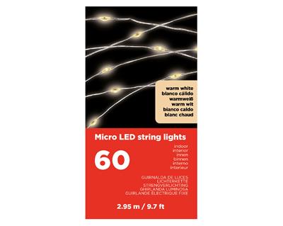 MicroLED String 10' 60L W.White