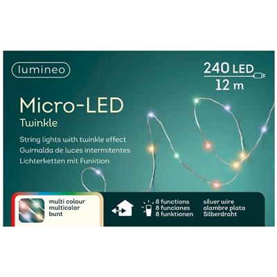 LED Micro String 40ft 240L Multi