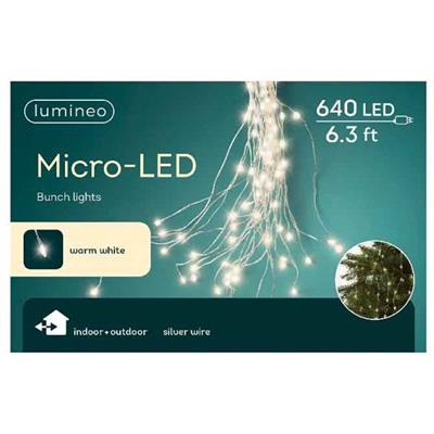 MicroLED Bunch 6.5ft 640L Warm