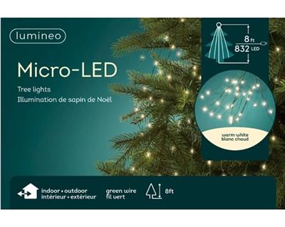 Micro LED Tree Lights 832 Warm
