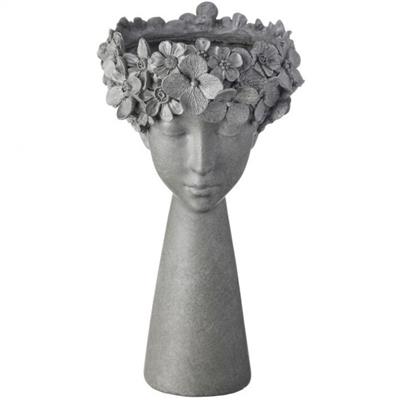 Lady Head Container 16" Conc