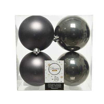 Shatterproof Ball 100mm x4 W. Gray