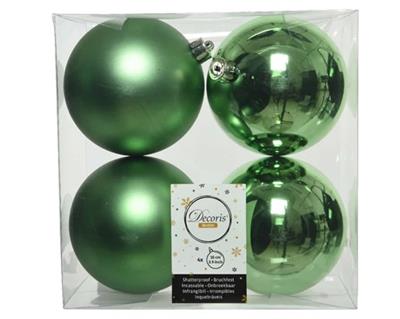Shatterproof Ball 100mm @4 Mistletoe Green