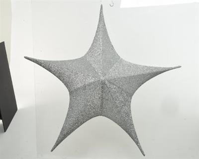 Fabric Star 31.5" Silver
