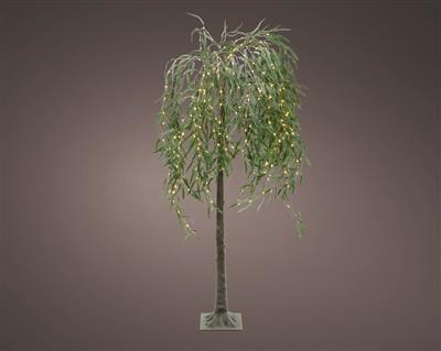 LED Weeping Willow Green Tree 5ft