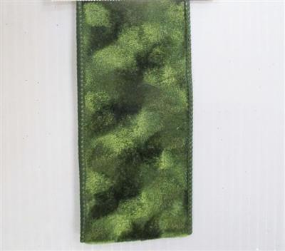 2.5" Textured Ribbon 10yd Green