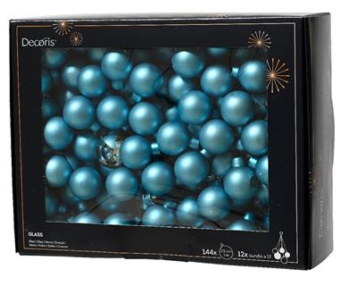 Glass Orns 25mm Matte Sugar Blue