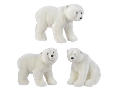 Polar Bear Lay/Stnd/Up White