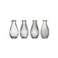 Cafe Collection Vase 5.5" Asst.  Clear
