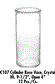 Vase Cylinder 9-1/2" Clear