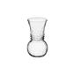 Swirl Vase 6-1/2" Clear C118