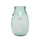 Vase Recycled Glass 11" Clear