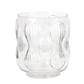 Art Glass Vase 7"x 6" Clear