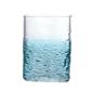 Echo Glass Vase 7"x 5"x 2.5" Aqua