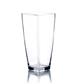 Tapered Sq Vase 5"x 12" Clear
